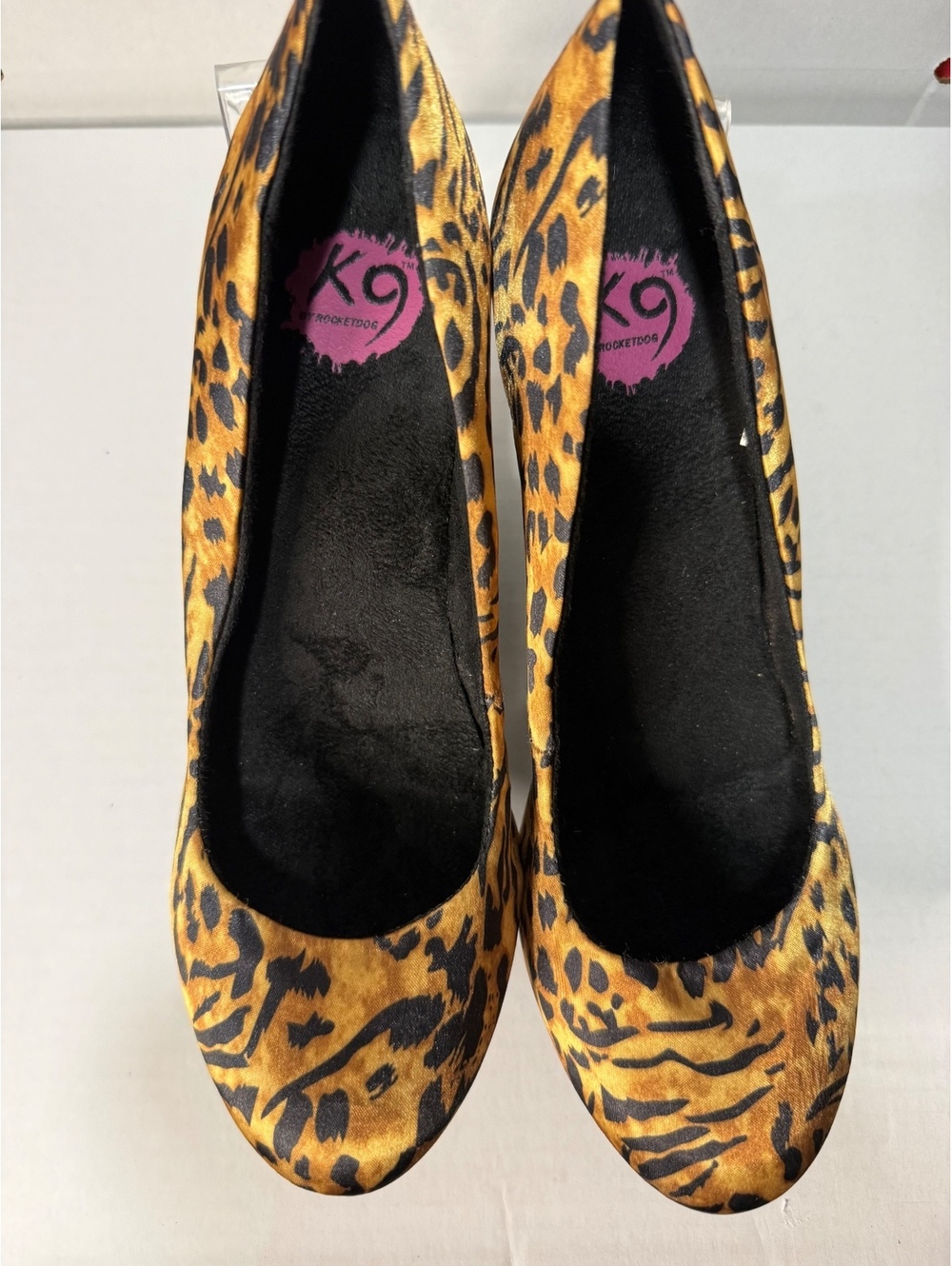 K9 by Rocket Dog Leopard Print Wedge Pumps Women’s 7.5 Animal Print Y2K